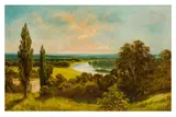 Untitled by James Isaiah Lewis, oil on canvas, offered Jan 2025