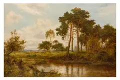 Untitled by Daniel Sherrin, oil on canvas, offered Jan 2025