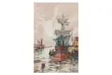 Untitled by Frederick William Scarborough, watercolour, offered Jan 2025