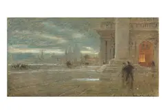Untitled by Albert Goodwin, pencil, offered Jan 2025