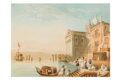 Untitled by William Purser, watercolour, offered Jan 2025