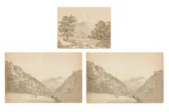 Untitled by Anthony Devis, ink, offered Jan 2025