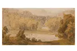 Untitled by George Barret, Jr., watercolour, offered Jan 2025
