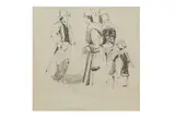 Untitled by Richard Parkes Bonington, pencil, offered Jan 2025