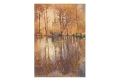 Untitled by James Paterson, watercolour, offered Jan 2025
