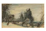 Untitled by Frederick Simpson Coburn, drawing, offered Jan 2025