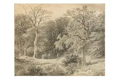 Untitled by Hermann Kauffmann, ink, offered Jan 2025
