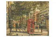 R.a. (british, 1932-2022) by Ken Howard, oil on canvas, offered Nov 2024