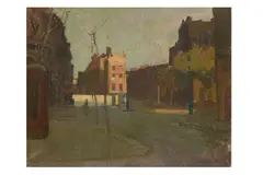 Untitled by Harry Rutherford, oil on canvas, offered Nov 2024