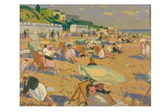 Untitled by Robert Duckworth Greenham, oil on board, offered Nov 2024