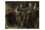 Untitled by Alfred Wolmark, oil on canvas, offered Nov 2024