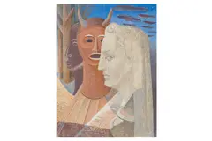 Untitled by Augustus Lunn, Tempera', offered Nov 2024