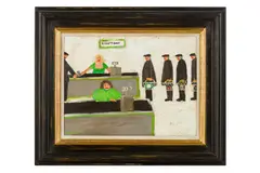 Untitled by Gary Bunt, oil on canvas, offered Nov 2024