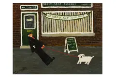 Untitled by Gary Bunt, oil on canvas, offered Nov 2024