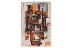 Untitled by John Copnall, gouache & mixed, offered Nov 2024