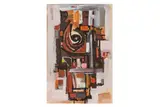 Untitled by John Copnall, gouache & mixed, offered Nov 2024