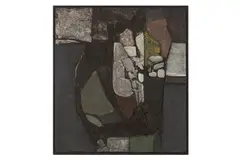 Untitled by John Copnall, oil and mixed, offered Nov 2024