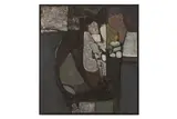 Untitled by John Copnall, oil and mixed, offered Nov 2024