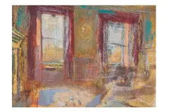 Untitled by Frank Griffith, oil on canvas, offered Nov 2024