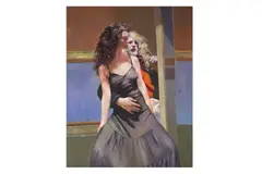 Untitled by Robert Lenkiewicz, oil on canvas, offered Nov 2024