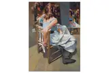 Untitled by Robert Lenkiewicz, oil on board, offered Nov 2024