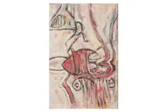 Untitled by Aubrey Williams, oil on canvas, offered Nov 2024