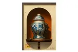 Untitled by Christopher John Harrison, oil on board, offered Nov 2024