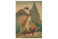Untitled by Malcolm Arbuthnot, watercolour, offered Nov 2024