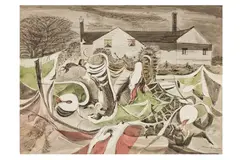 R.a. (british, 1908-1993) by Michael Rothenstein, watercolour and ink, offered Nov 2024