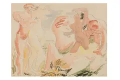 Untitled by Blair Hughes-Stanton, watercolour, offered Nov 2024