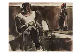 Untitled by Josef Herman, watercolour, offered Nov 2024