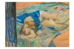 Untitled by Thomas John Coates, pastel, offered Nov 2024