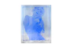 Untitled by Bert Stern, Lithograph on foil, image size, offered Nov 2024