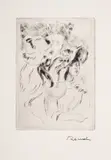 Le Chapeau épinglé by Pierre-Auguste Renoir, Drypoint printed with tone, circa, sold Jul 2024