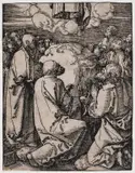 The Ascension by Albrecht Durer, Woodcut, sold Jul 2024