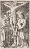 Christ on the Cross by Albrecht Durer, Engraving, sold Jul 2024