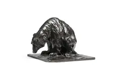 Polar bear by Guido Righetti, Bronze, sold Jun 2024