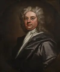 Portrait of a gentleman by John Vanderbank, Oil on canvas, feigned oval, offered Jun 2024