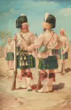 92nd regiment of foot by Charles C. Stadden, Oil on board, offered Jun 2024