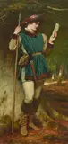 The message by John Dawson Watson, Oil on canvas, offered Jun 2024