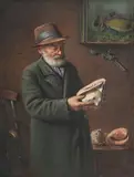 Queer fish by Charles Spencelayh, Watercolour, offered Jun 2024