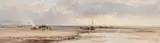 Hayling island by James Webb, oil, sold Jun 2024
