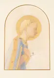 After fra angelico by Emmanuel de Dieudonné, Watercolour and bodycolour, sold Jun 2024
