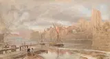 Maidstone in 1860 by Albert Goodwin, Watercolour, sold Jun 2024