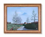 Wyke champflower by Tristram Hillier, Oil on canvas, sold Jun 2024