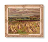 The sussex weald by Duncan Grant, Oil on canvas, sold Jun 2024