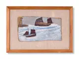 Untitled by Alfred Wallis, Oil on card, sold Jun 2024