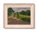 Near goudhurst, kent by William Brooker, Oil on canvas, sold Jun 2024