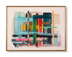 Composition by Richard Kidd, Mixed media and collage, sold Jun 2024