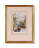 At beddgelert by Myles Birket Foster, Watercolour and bodycolour, sold Jun 2024